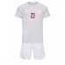 Danmark Pierre-Emile Hojbjerg #23 Udebanetrøje Børn VM 2022 Kortærmet (+ Korte bukser)